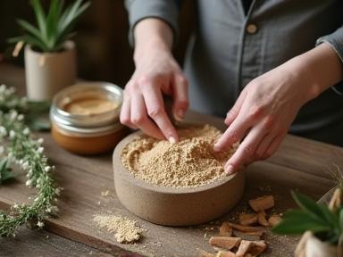 수제 화장품 제작 과정